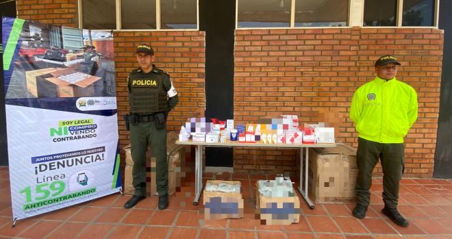 Incautadas 5.262 unidades de medicamentos de uso Institucional 