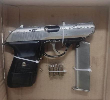 Arma de fuego tipo pistola sin permiso para porte o tenencia