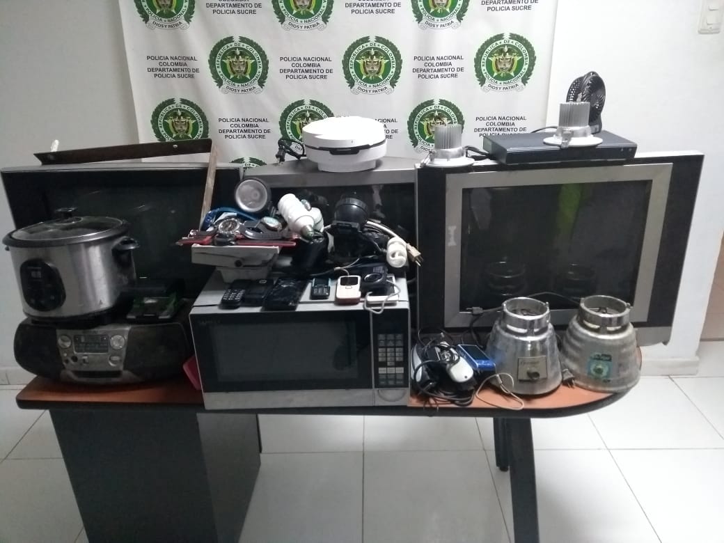 mercancía incautada 