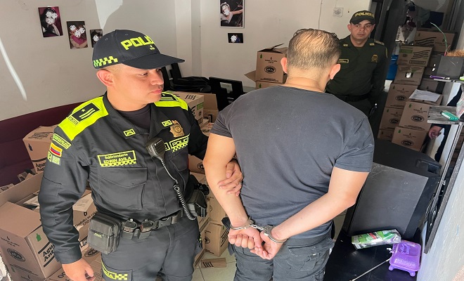 En el nororiente de Medellín recuperada mercancía por valor de 70 millones de pesos