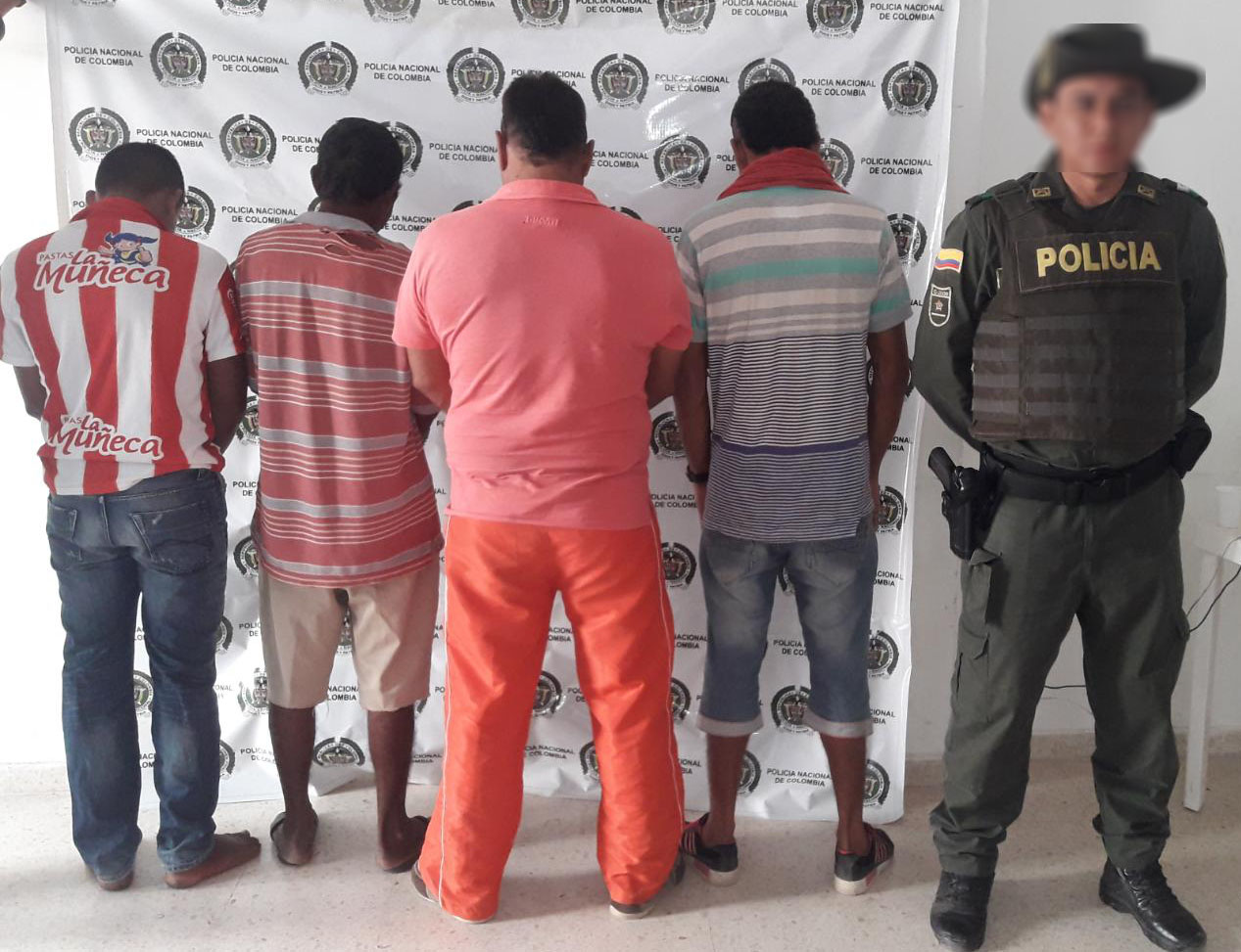 Unidades de la Policía Nacional capturaron un total de 12 personas 