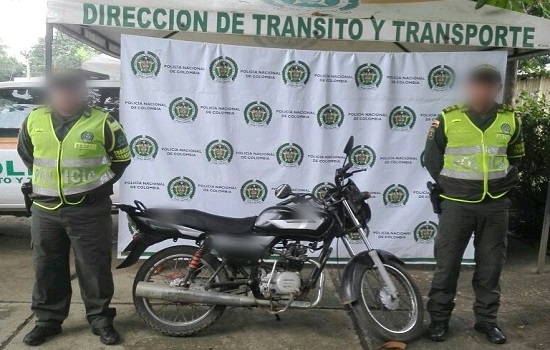 En los procedimientos policiales fueron recuperados e inmovilizados seis automotores  por valor de $30’300.000