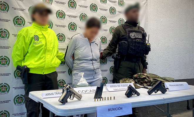 En su vivienda le hallaron armas de fuego y estupefacientes