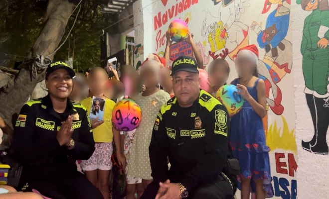 La emisora Radio Policía Cartagena realizó el concurso "Pesebres y Murales 