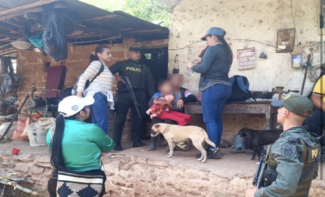 Niña extraviada en Cucutilla