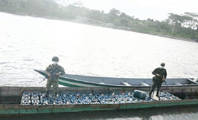 No cesan los operativos contra el tráfico ilegal de hidrocarburos.