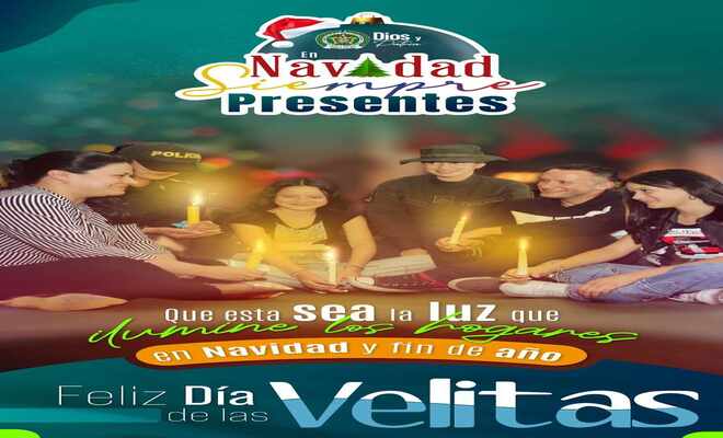 Policía Tolima lista para acompañar la noche de las velitas