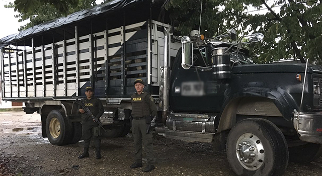 Con la operación “centauro”-la Policía Nacional-combate el hurto de ganado-en el Meta