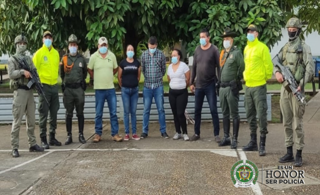 Cinco capturados asociados a la deforestación y operación de ꞌecohotelesꞌ en Caño Cristales