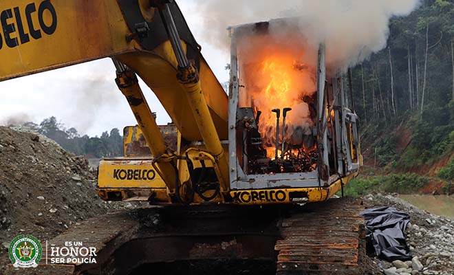 Afectamos las finanzas del grupo armado ‘Oliver Sinisterra’, en cerca de 1.360 millones de pesos anuales