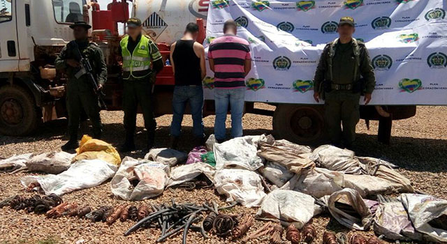 Con la operación “Neptuno”-la Policía Nacional-contrarresta el hurto de cable de cobre