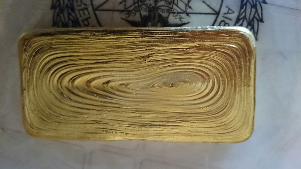 El preciado metal iba a ser transportado  en un vuelo de carga 