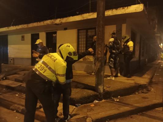 Patrullaje del personal del Modelo Nacional de Vigilancia Comunitaria por Cuadrantes