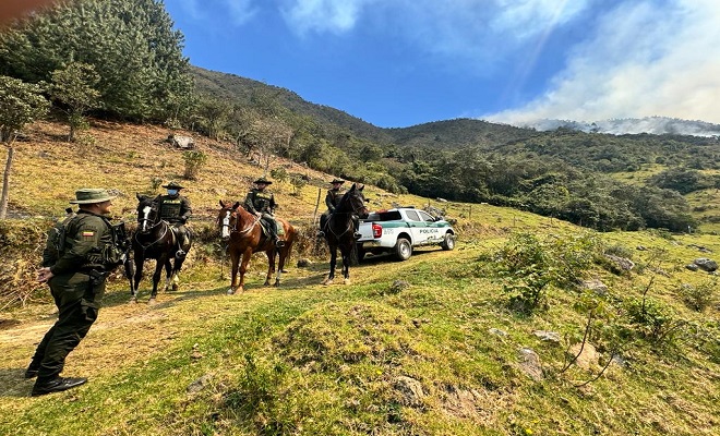 Patrullajes por la zona rural de la provincia de Pamplona
