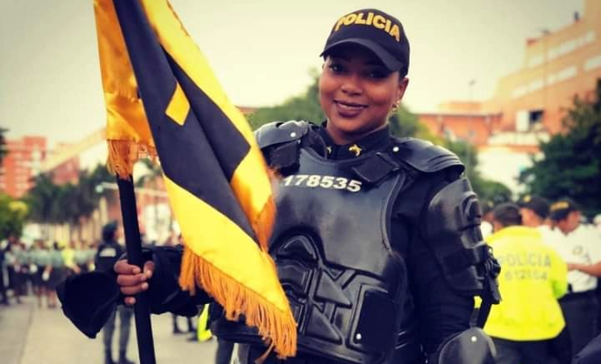 Patrullera Edith Barrios Pájaro