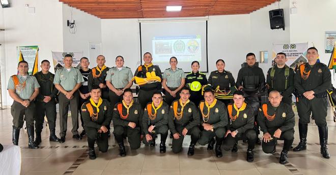 Ingreso del Curso 039 de Carabineros