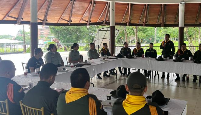 Ingreso del Curso 039 de Carabineros