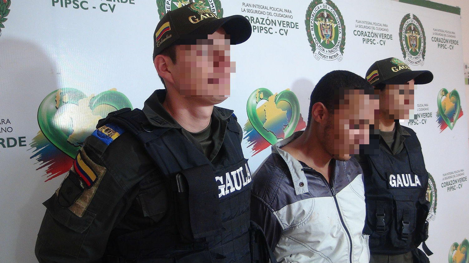 La captura fue materializada por unidades del Gaula de la Policía Metropolitana de Popayán.