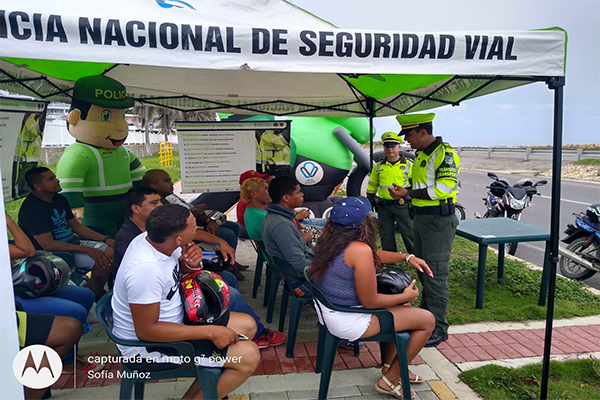 Garantizamos la tranquilidad en las carreteras de Bolívar 