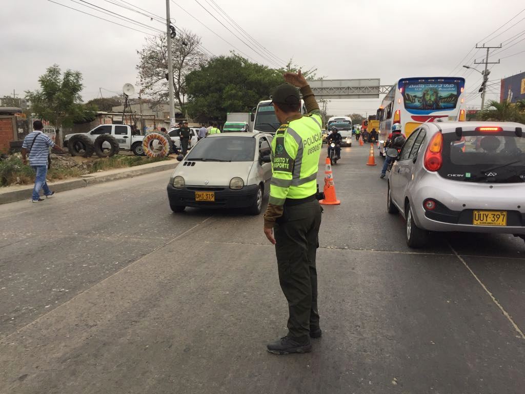 Gracias a estos operativos logramos las capturas de tres personas sobre el puente de la avenida cordialidad con circunvalar.