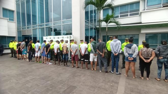 Desarticuladas dos estructuras dedicadas al tráfico local de estupefacientes en Cali