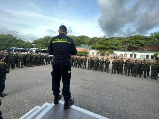 Más de 5.000 policías de distintas especialidades, desplegados para velar por el normal desarrollo de las elecciones presidencia