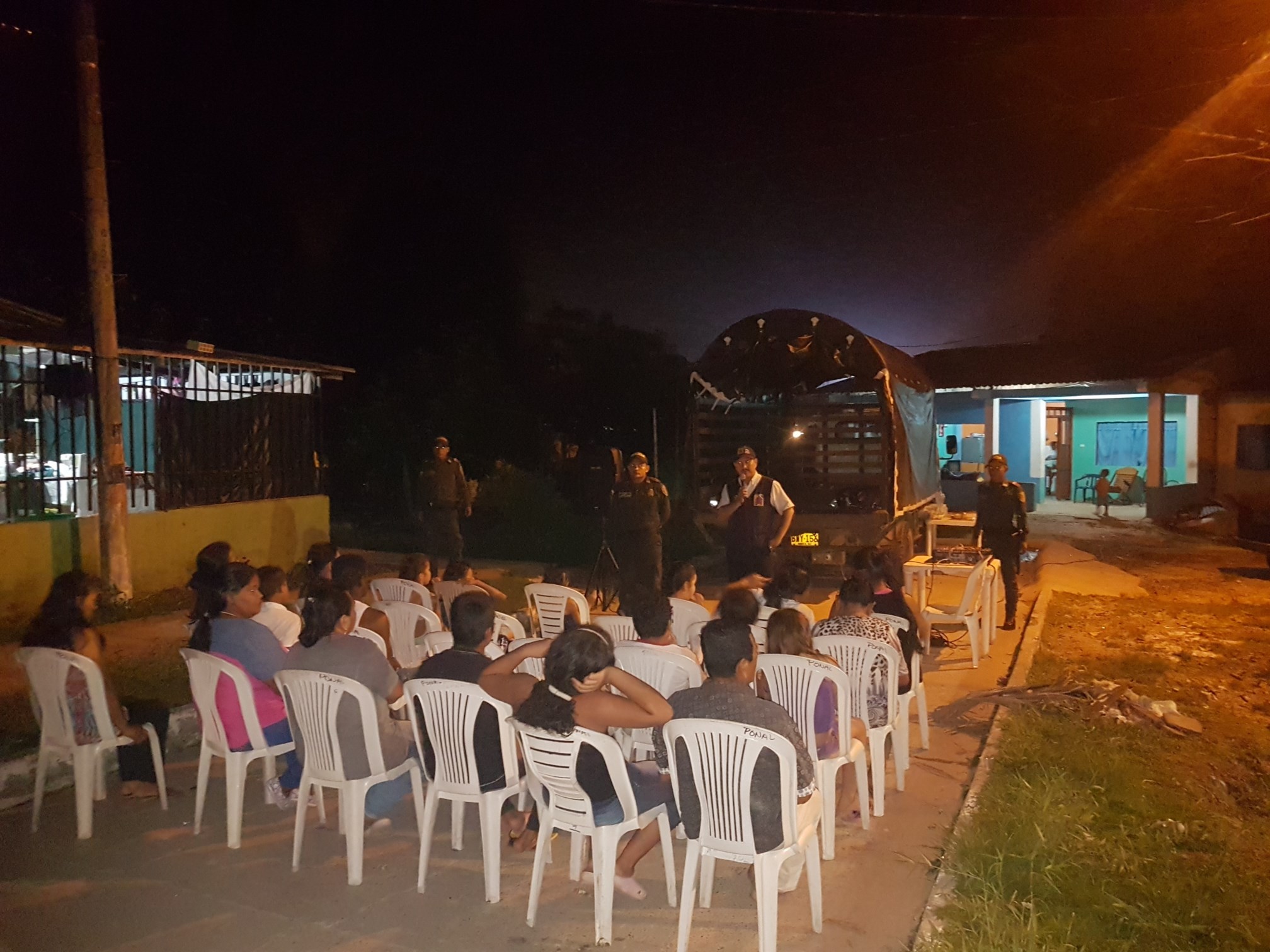 barrio Tauchí da ejemplo en la prevención 