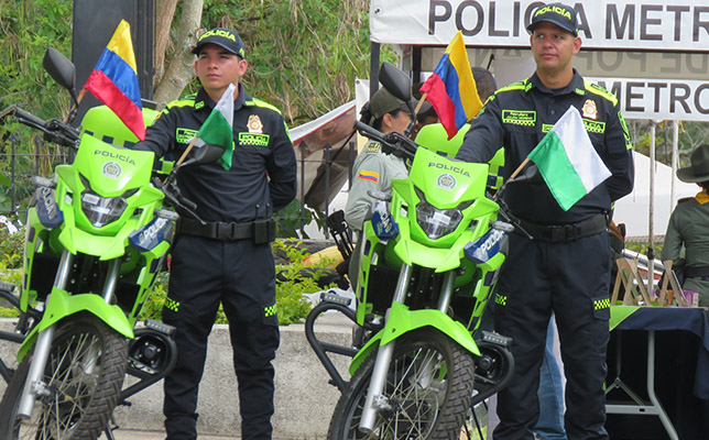 Más de 1.200 policías estarán dispuestos a lo largo y ancho de Popayán y su área metropolitana.