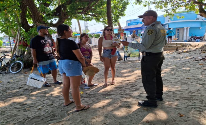 No cesan los controles y recomendaciones de la Policía Nacional a los turistas 