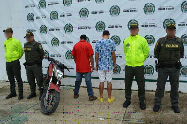 En el operativo fueron recuperados los elementos hurtados