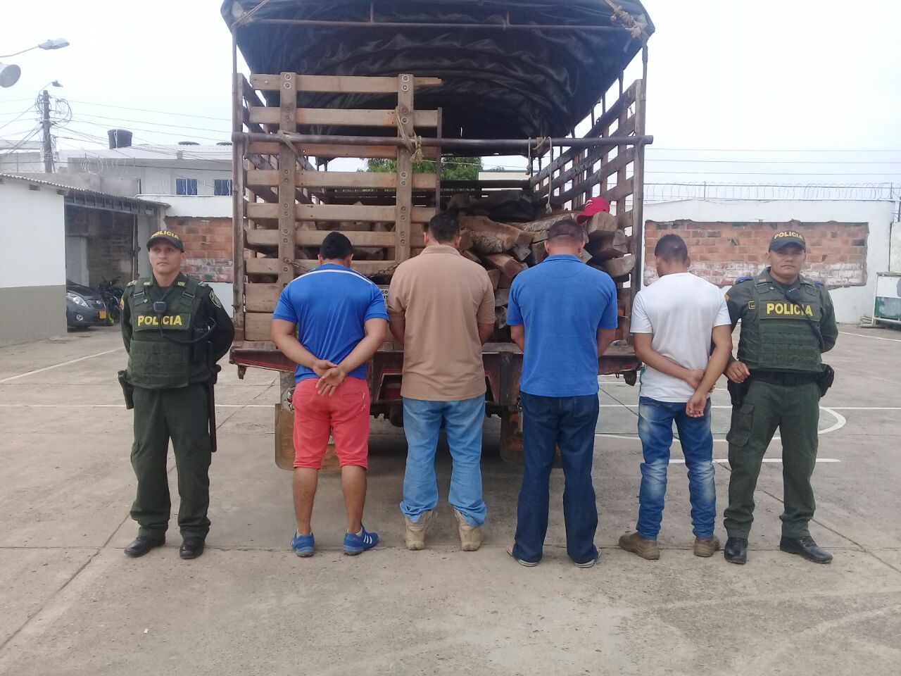 Capturamos a ocho personas por tráfico ilegal de madera en Córdoba