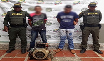 Los operativos se desarrollaron en las veredas Santa Clara y Can de esta localidad