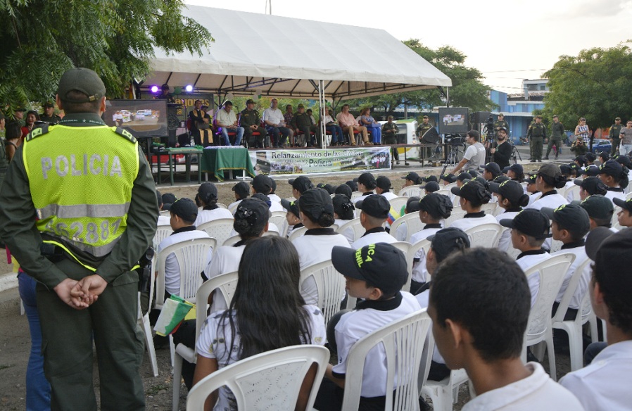 Policía-hace-relanzamiento-de-las-Cívicas Infantil-Juvenil-y-de-Mayores-en-Norte-de-Santander