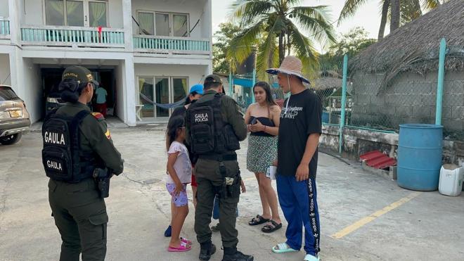 Entregaron de volantes de prevención 