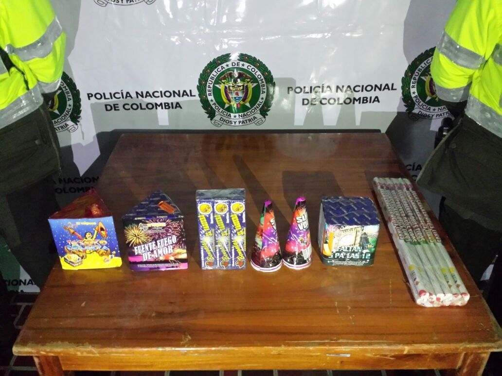 Grupo “anti pólvora”, incautan -pólvora-*Tunja