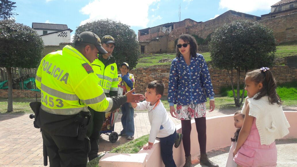 Policía de Tunja recupera parques
