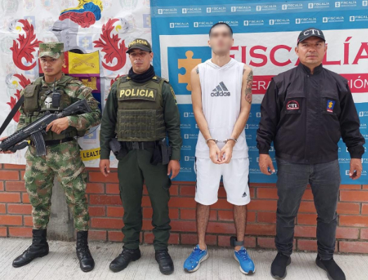 “Calavera” capturado por el delito de Hurto