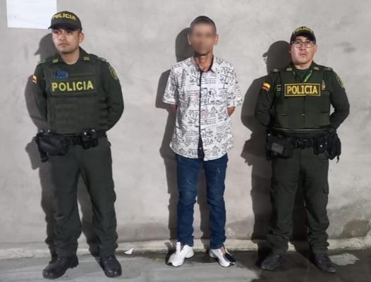 Policía Nacional captura un hombre por el delito de Homicidio