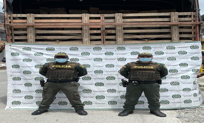 Incautamos madera y combustible en el Chocó