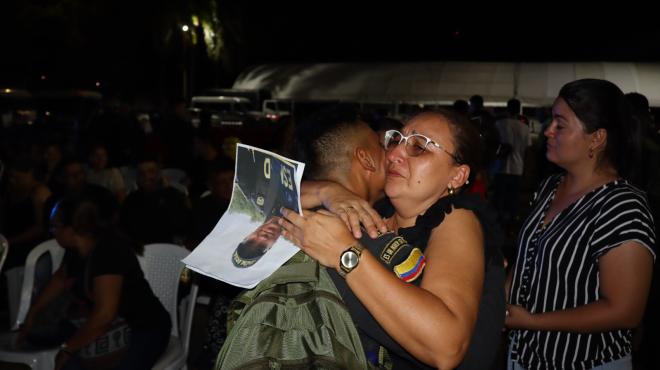 Policía Metropolitana de Neiva realiza recibimiento de nuestros héroes. 