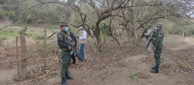 Acompañamiento procedimiento restitución de tierras en el Carmen de Bolívar