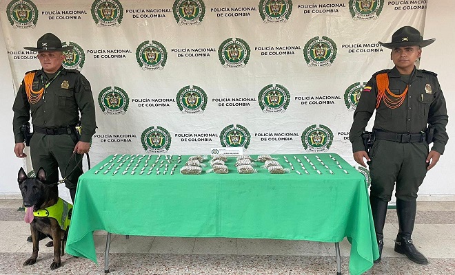 Policía Nacional, de frente contra el tráfico de estupefacientes en la capital huilense