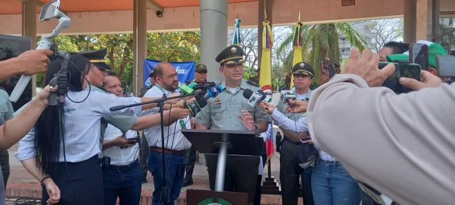 Policía Nacional en Neiva, presenta balance operativo de la semana del 12 al 20 de agosto del 2023