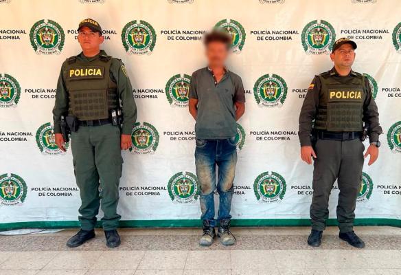 Policía Nacional en una rápida reacción logra la captura de una persona por el delito de hurto y lesiones personales