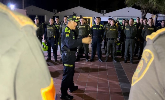 La Policía Nacional intervienen en diferentes sectores de la capital huilense 