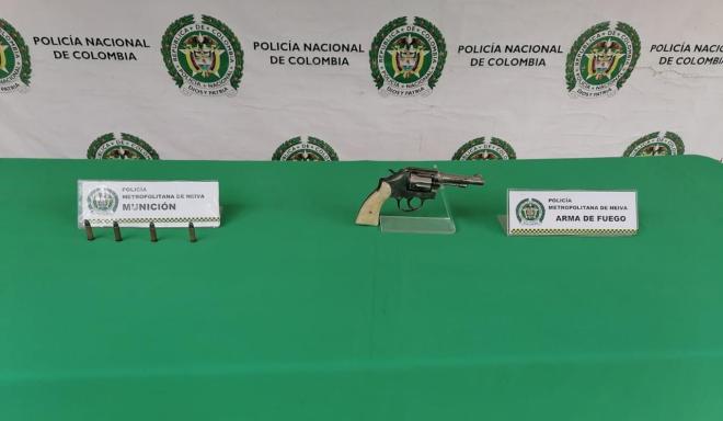 Policia Nacional logra la captura en flagrancia de una persona