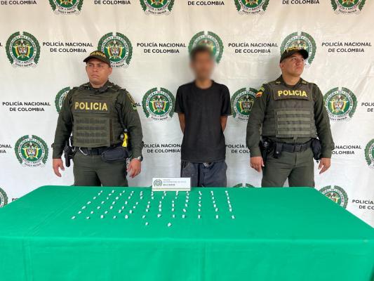 Policía Nacional sigue siendo contundente contra el tráfico de estupefacientes.