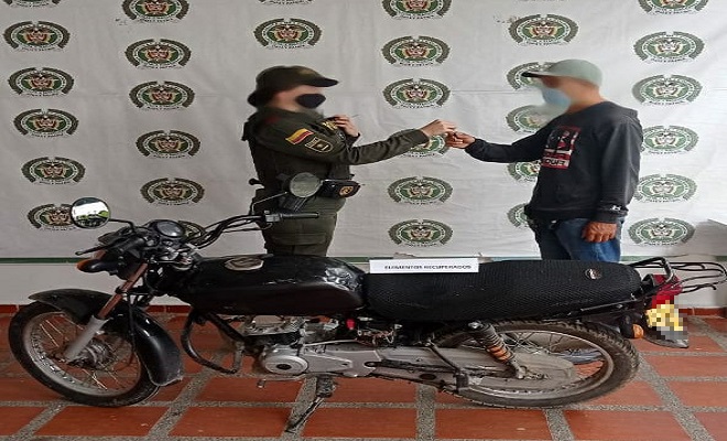 Recuperamos y entrega a sus dueños tres motocicletas en el municipio de Quibdó