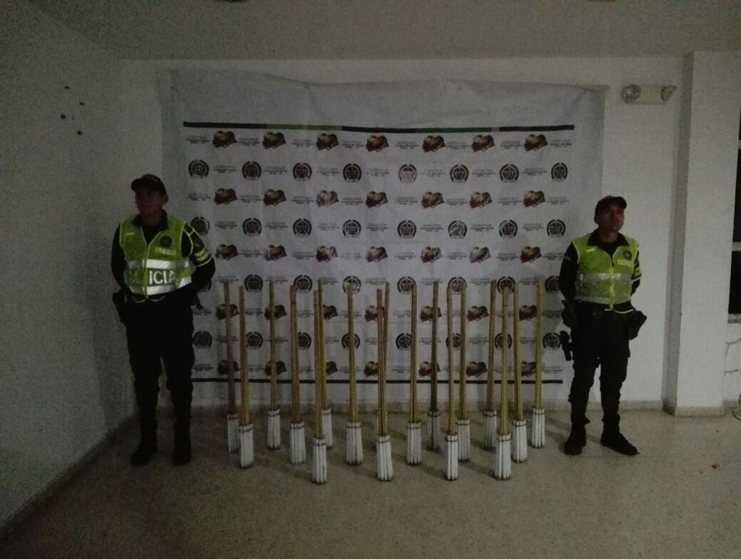 Incautación de 308 unidades de pólvora 