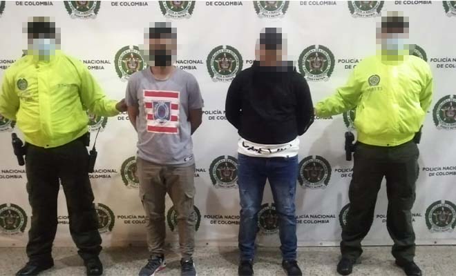 presentación de capturados del clan del golfo